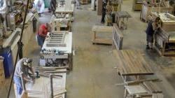 Lonesome Cottage Furniture Company production floor